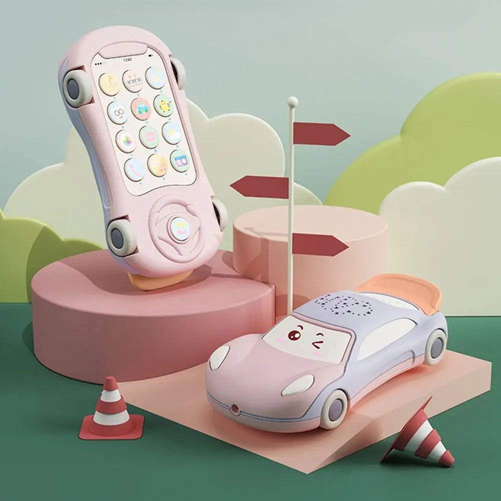 3D Interaktive Musik Licht Geschichte Maschine Kleinkind Pädagogisches Spielzeug Infant Simulation Telefon Kinder Lernen Gerät Multifunktional