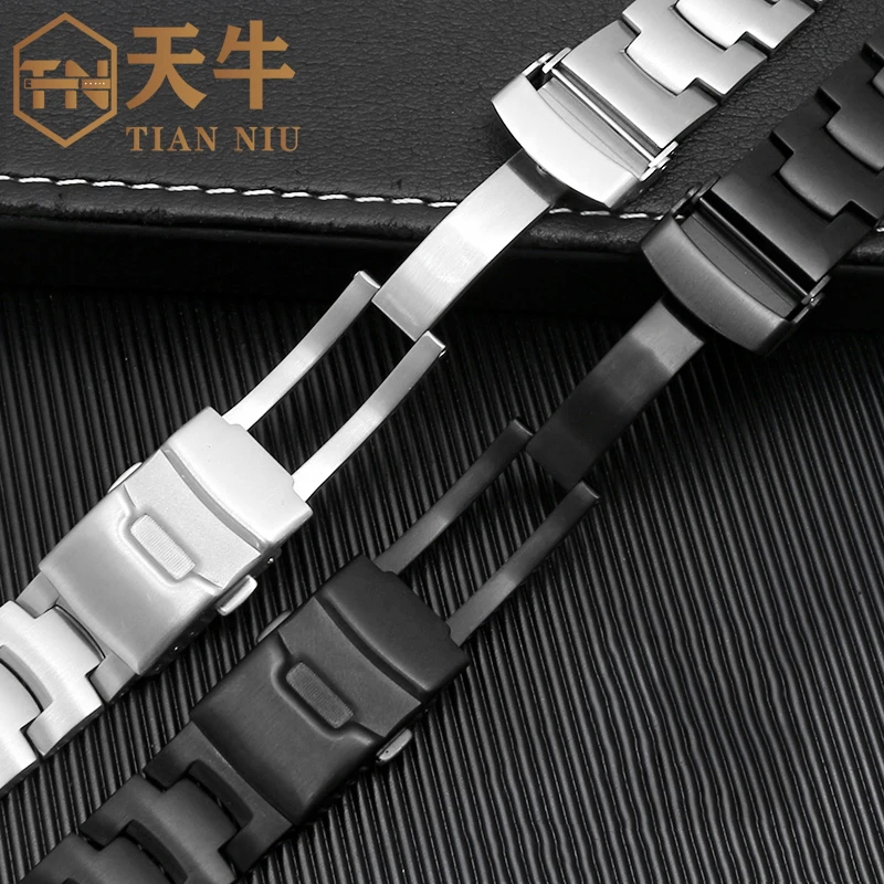 For Casio PRG-260/250 PRG-270 PRG-550 PRW-3500/2500/5100 series Watch Band Strap  Stainless Solid Steel Watchband 18mm bracelet