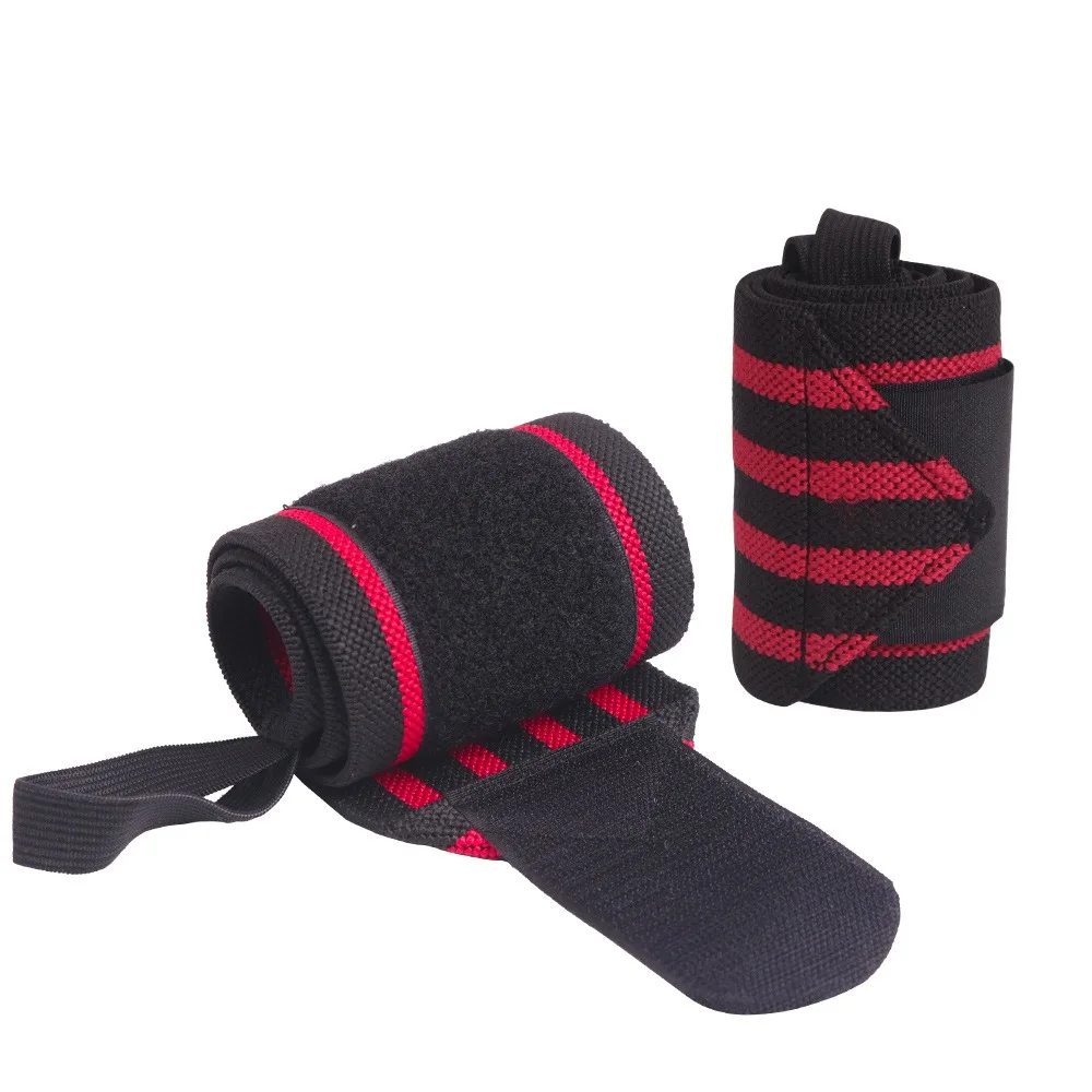 Suporte de pulso cinta correias para treinamento de ginástica, força extra pulseira wraps levantamento de peso, fitness bandagem, atadura esportiva, 1pc