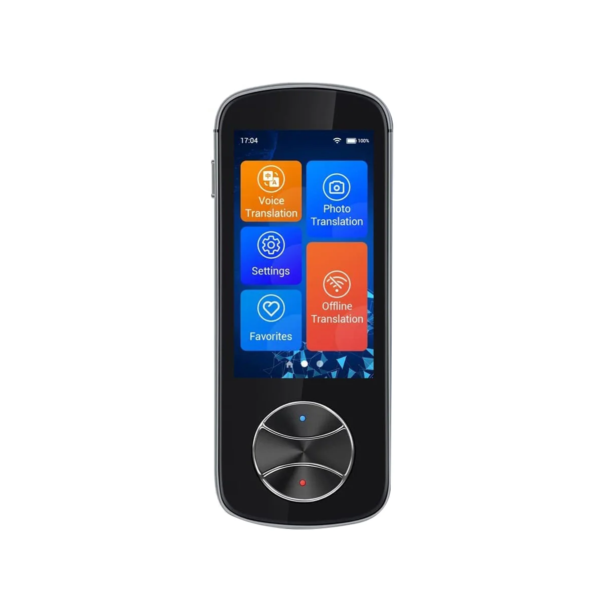 Language Translator Device Portable Real-Time Voice Translation in 127 Different Languages and Accents