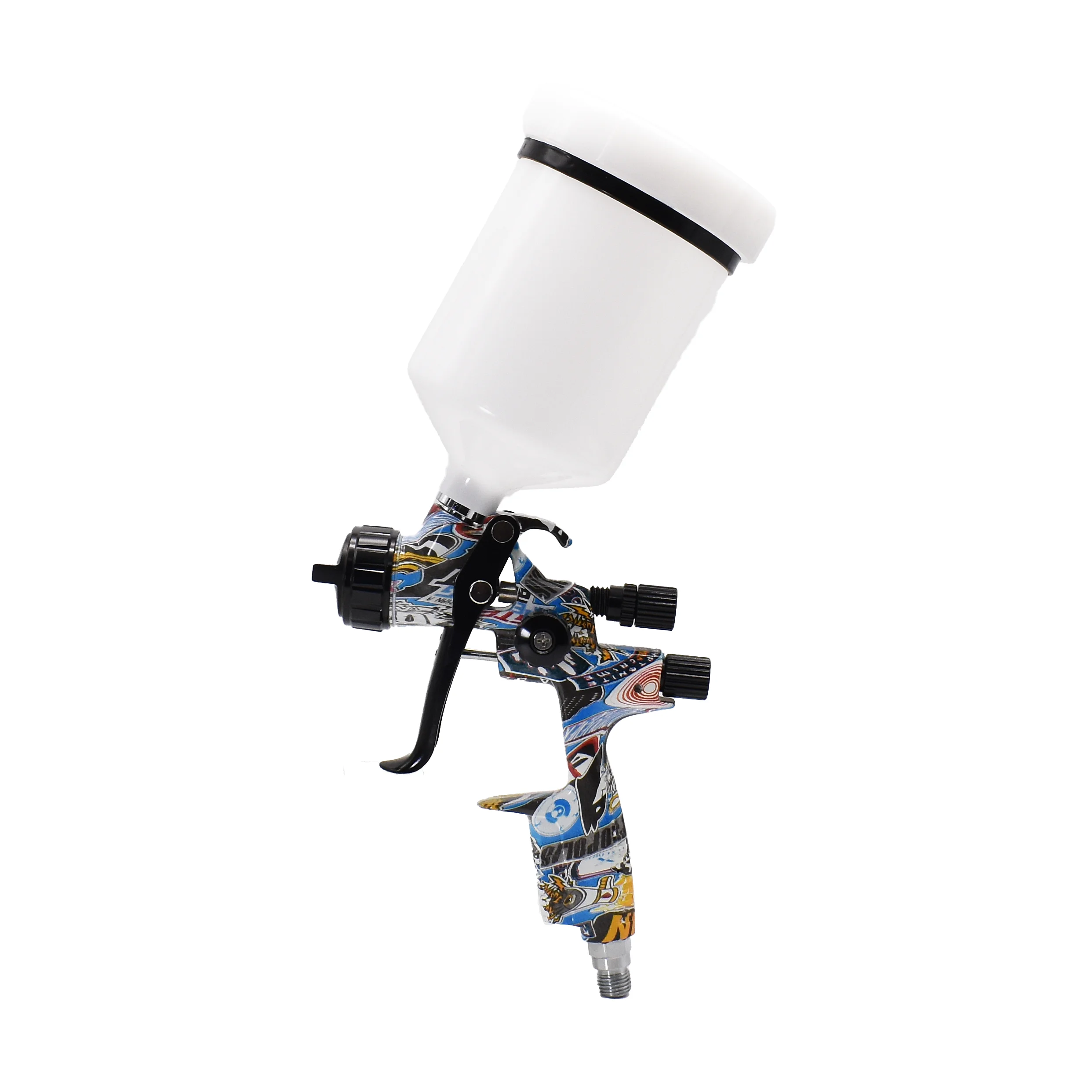 New High-Quality Water Transfer Printing 1000B Spray Gun Gravity Spray Paint Machine 1.3Mm Nozzle 600Ml Cup
