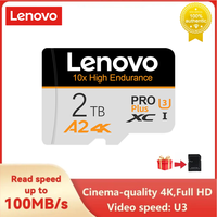 Lenovo 2TB SD Memory Card 512GB Class 10 256GB U3 Micro TF SD Card 128GB High Speed MLC TF Flash Card For Nintendo Switch Phone