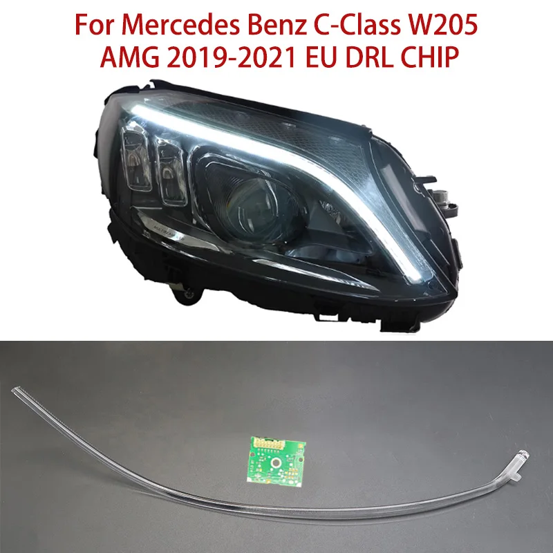 

Repair Part For Mercedes Benz White Light C Class W205 AMG Angel Eye Chip 2019-2021 European Version of The Car DRL CHIP Ballast