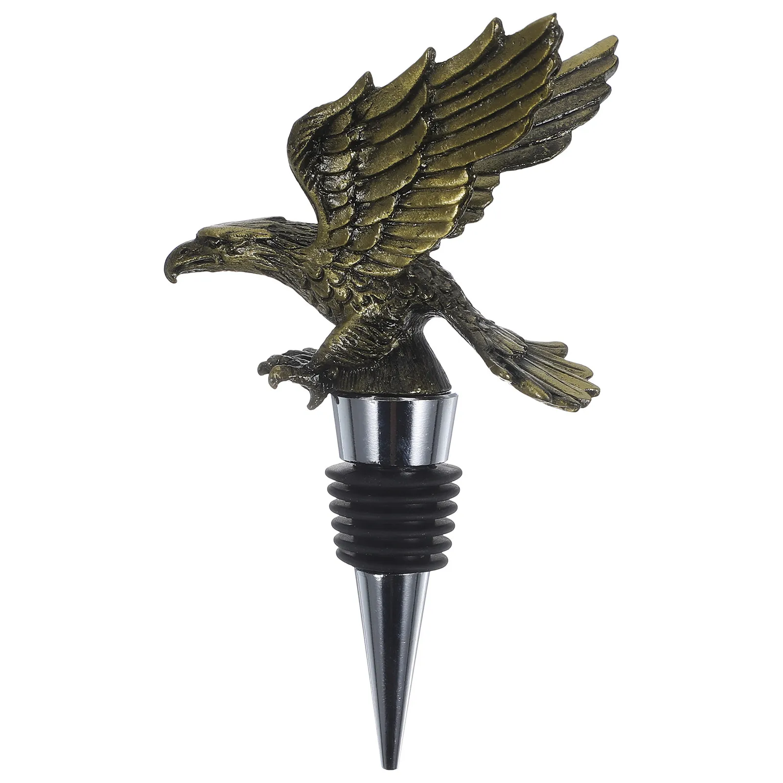 Eagle Wine Stopper Made of Zinc Alloy Creates Airtight Condition to Preserve Wine Freshness Reusable Bottle Stoppers for Glass