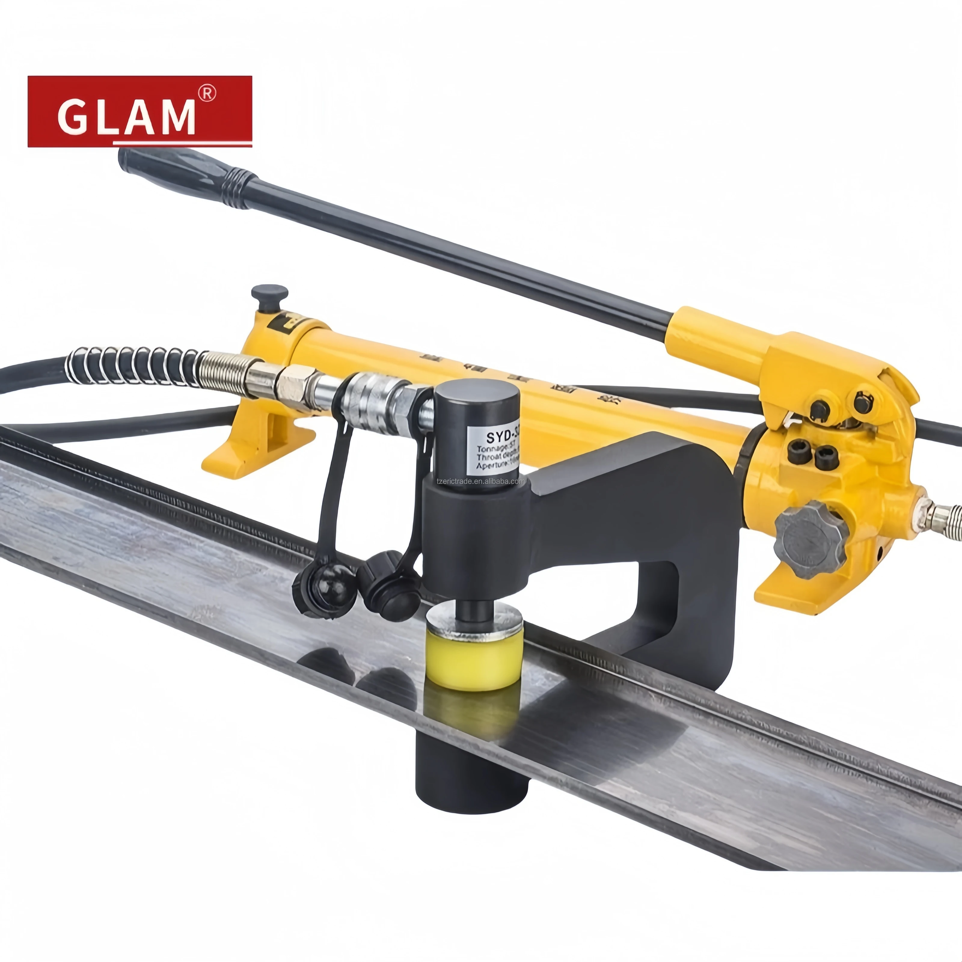 

Гидравлический пробивочный пресс SYD-32BF для кабельных каналов, глубина выреза 150 мм, диапазон пробивки 16-32 мм, инструмент для пробивки нержавеющей стали и железных пластин