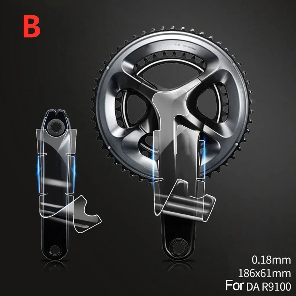 Crank Protector Bike Sticker Anti-collision Bicycle 1 Set DA R9100 Decals For-SRAM/SHIMAN0 Outdoor High Quality