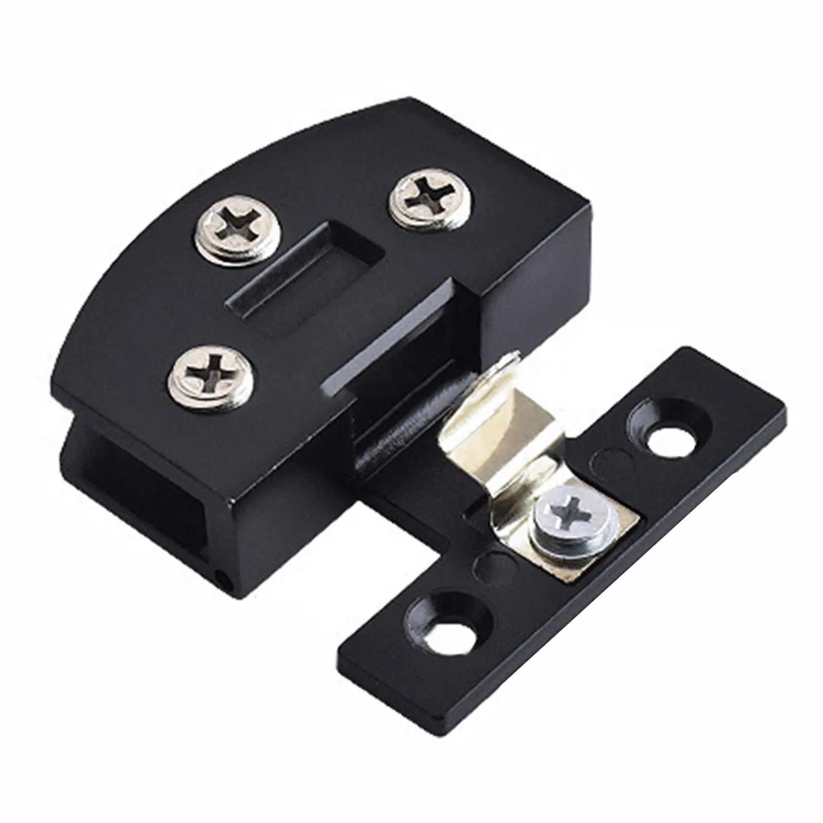 1pc Hinges Glass Door Hinge Glass Door Hinges Hinge No Drilling Wine Cabinet Door Furniture Hardware Easy To Use