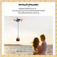 A45U Airdrop System For DJI Mavic Air 2/Air 2S Drone Fishing Bait Wedding Ring Gift Deliver Sky Hook Airdropper Accessories