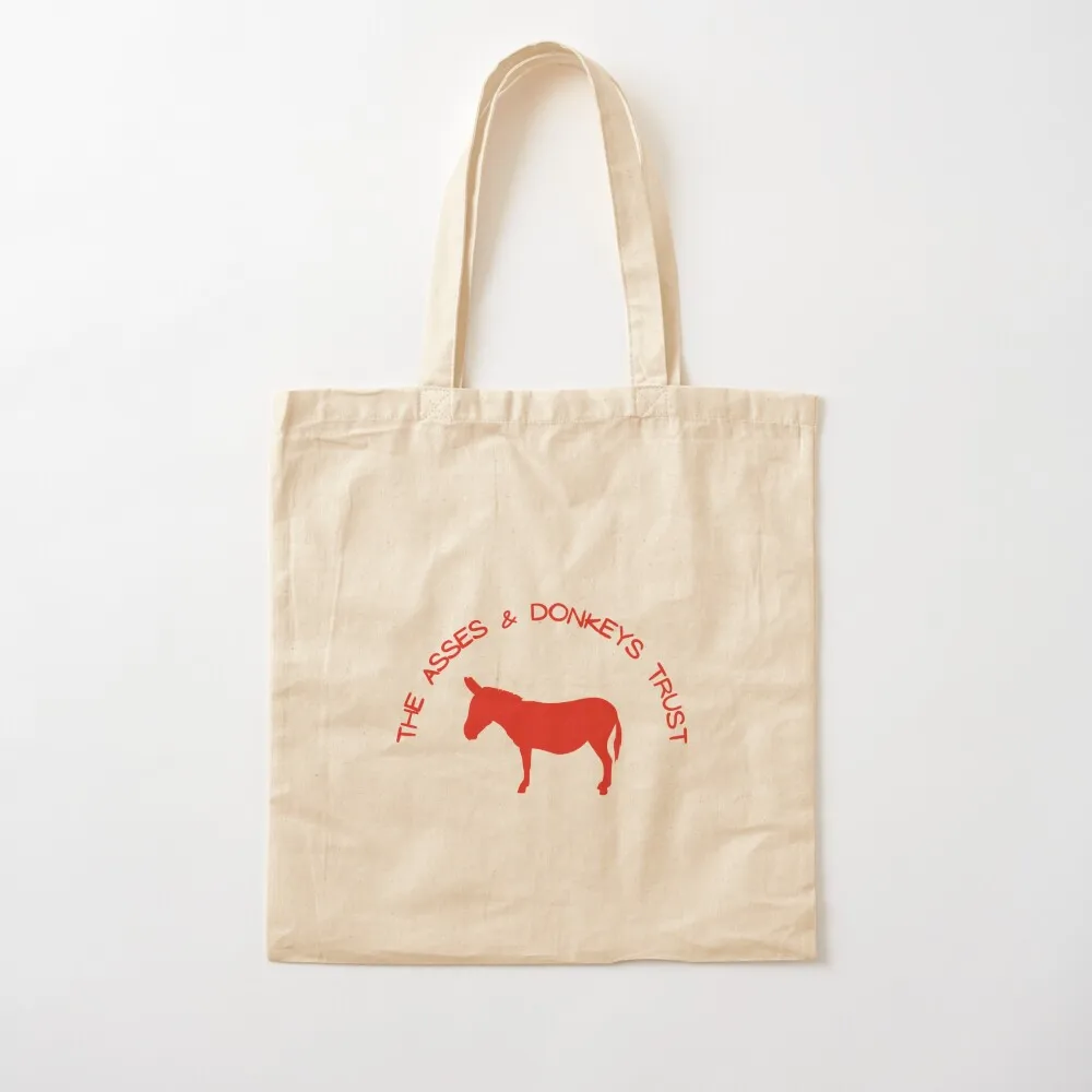 

The Asses and Donkeys Trust Badge , Belinda Blinked Tote Bag tote women canvas Canvas