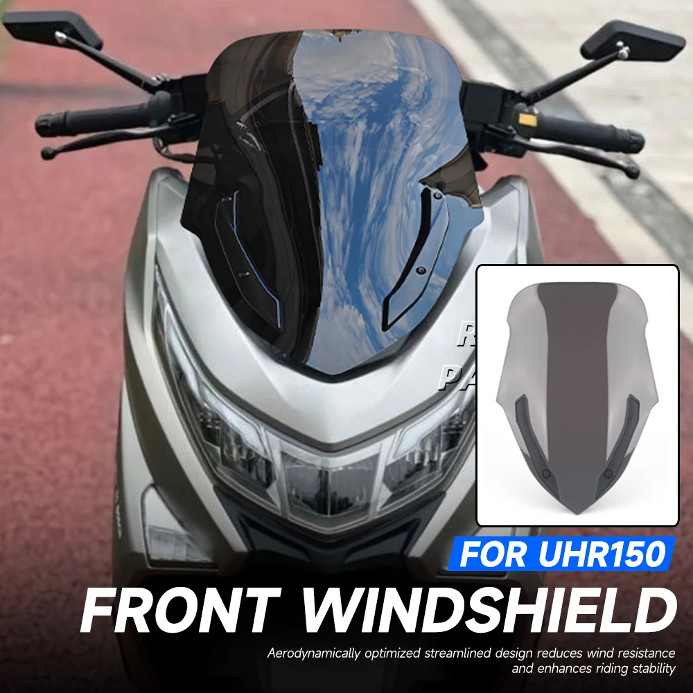 NEW Motorcycle Accessories Front Windscreen Windshield Wind Screen Shield Deflector Guard FOR SUZUKI UHR150 UHR 150