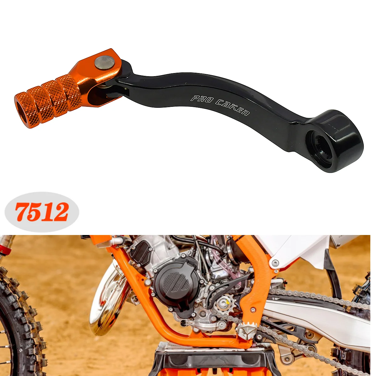 

Motorcycle CAKEN CNC Gear Shifter Shift Lever For KTM Husqvarna 85 125 150 SX XCW EXC TC TX TE 2017 2018 2019 2020 MX Motocross