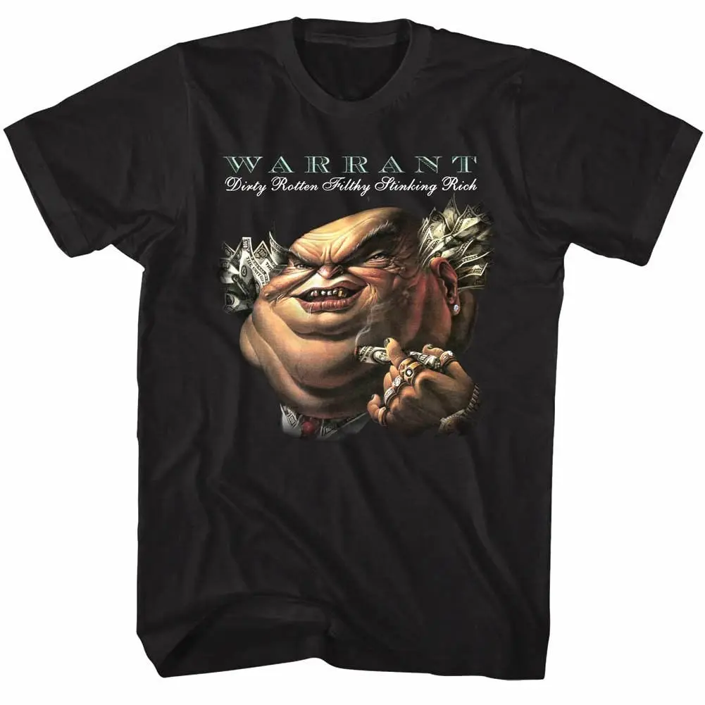 WARRANT shirt Dirty Rotten Filthy Stinking Rich Album T