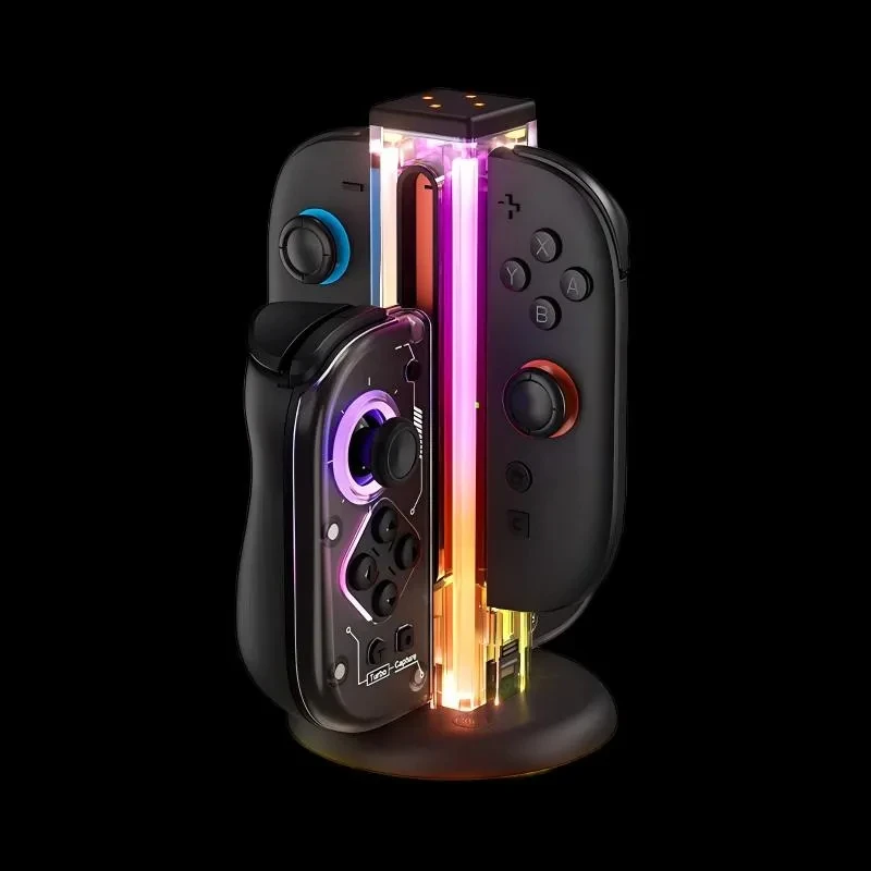 NYXI Hyperion 3 Kabelloser JoyPad für Switch 2 + Tragetasche + 4-in-1 RGB-Ladegerät – Detail 21