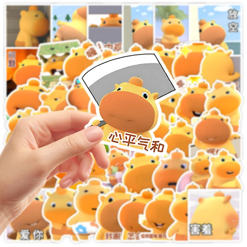 50Pcs Cartoon Capyb…