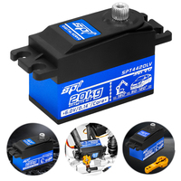 12KG Short Body Servo SPT 4420LV 120° Digital Metal Gear Low Profile for 1:10 RC Kyosho On-Road TOURING Drift Car/Boat