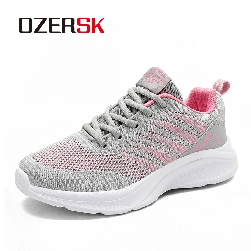 

OZERSK Mesh Breathable Women Sneakers Spring Summer Autumn New Designer Shoes Female Fashion Casual Sports Zapatos De Mujer