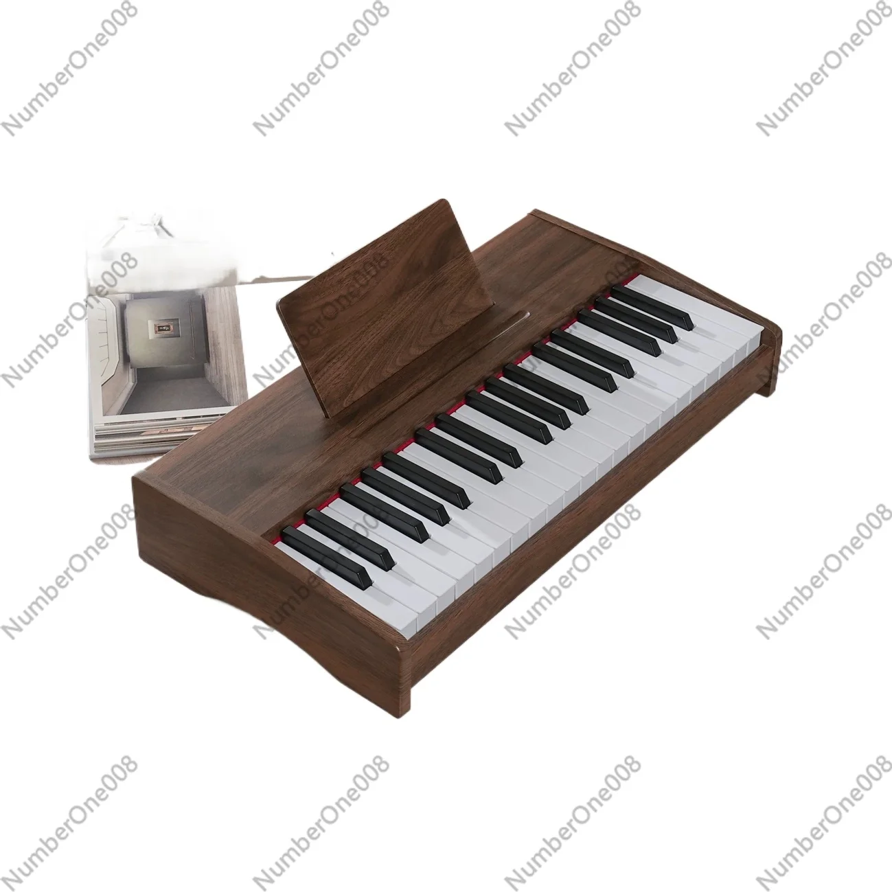 

25-key/37-key Wooden Mini Piano/electronic Keyboard For Children Beginners Boys And Girls Multi-functional Home Use