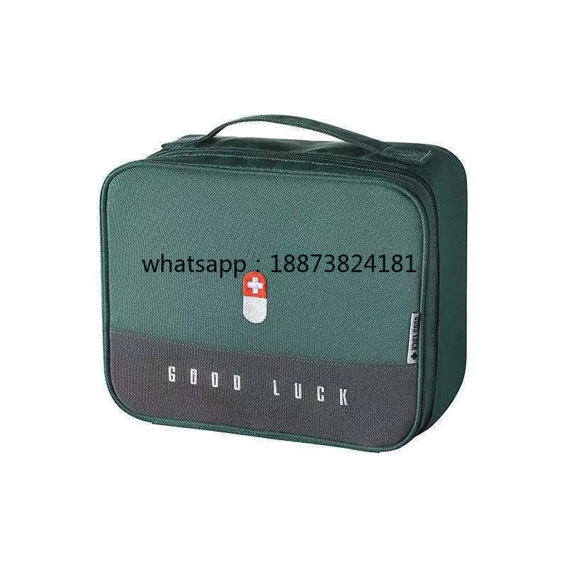 Medicine Kit First Aid Kit Medicine Box Handheld Portable Emergency Kit Medical Bag Epidemic fast shipping