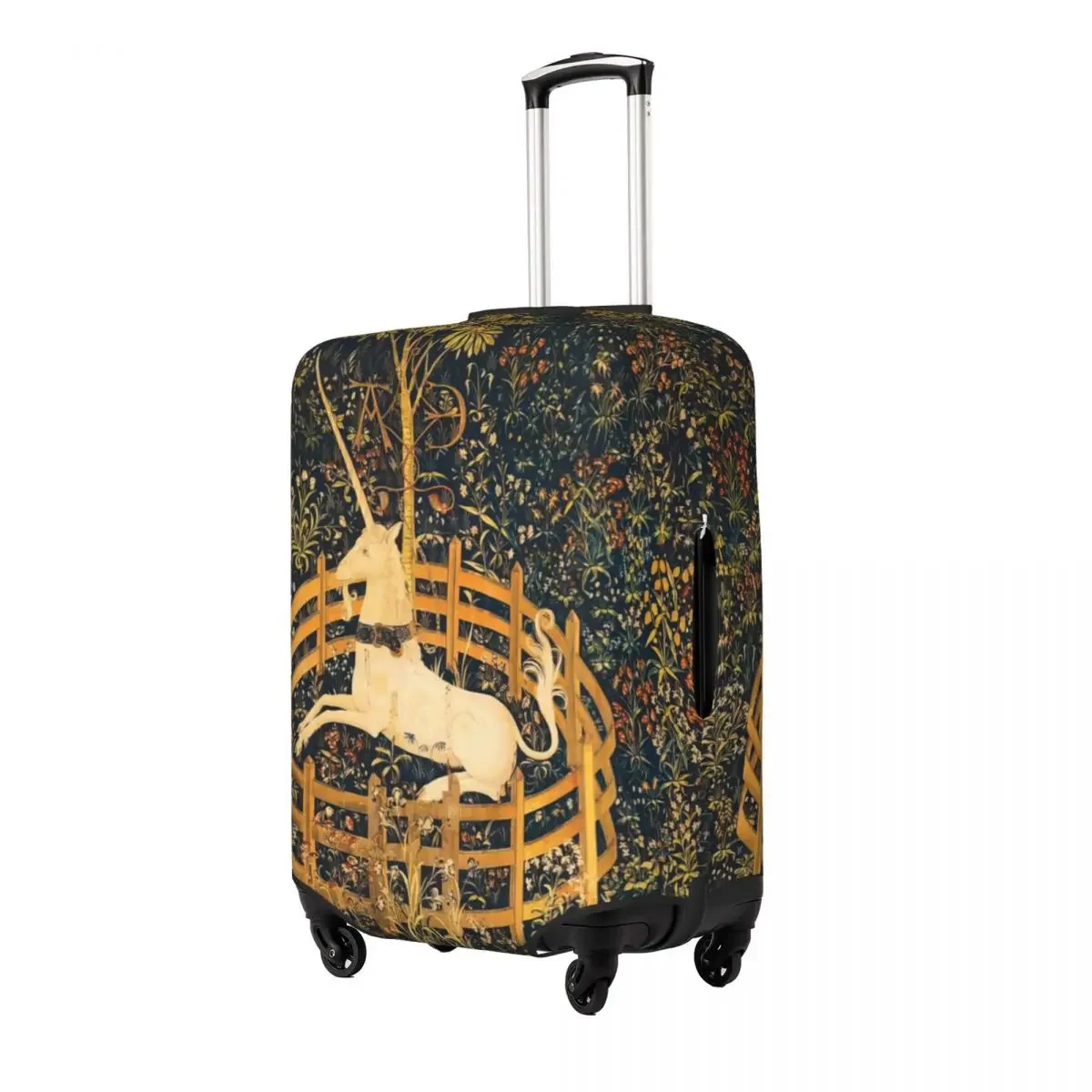 The Unicorn Rests In A Garden  Luggage Protective Dust Covers Elastic Waterproof 18-32inch Suitcase Cover Travel Accessories