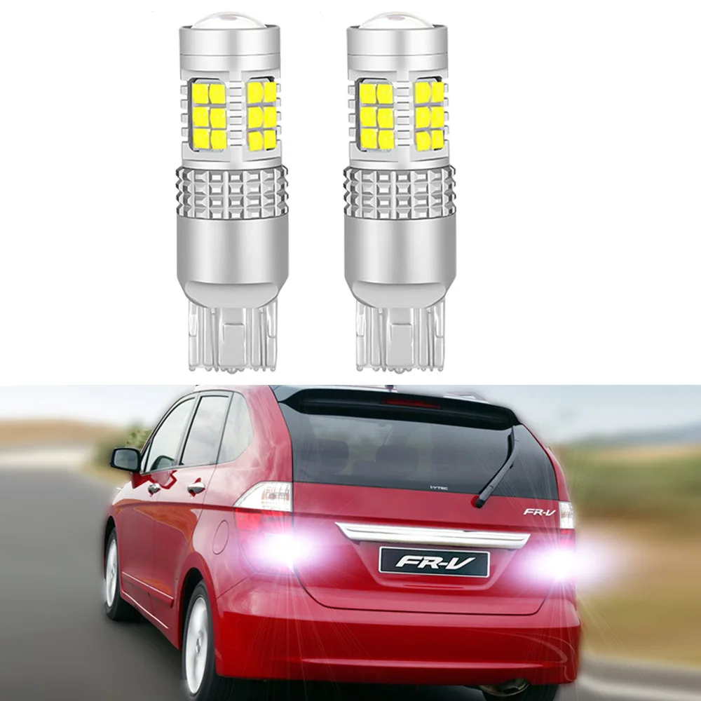 

2Pc Canbus LED Bulbs Reversing Backup Light For Honda FR-V FRV For Honda Edix 2004-2010 Tail Light 6000K White No Error