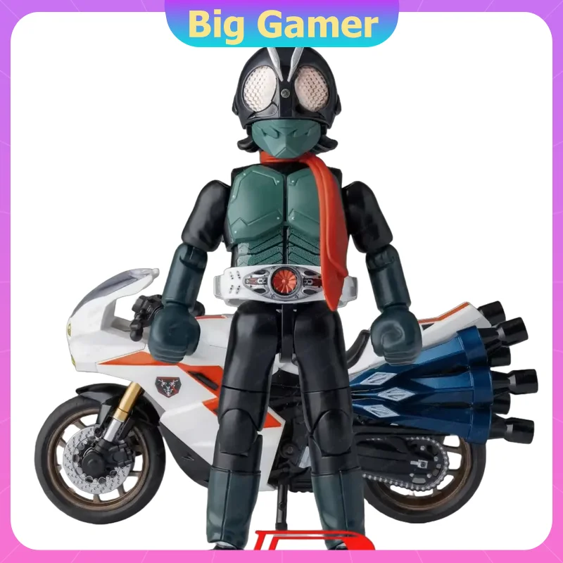Kamen Rider Classic Combo Blokees - Renewal Version 1  Cyclone Set Action Figure With Motorcycle Halloween Gift For Boys