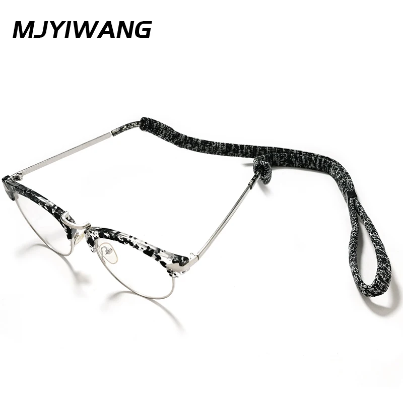 Mjyiwang Soft Fabric Adjustable Glasses Strap Anti Slip Sunglasses Neck Lanyard Eyewear Retainer Cord For Sports Outdoor