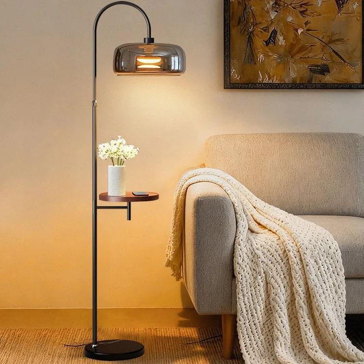 Italian Minimalist Floor Lamp, High-end Shelf Unit Next To Living Room Sofa, Bedroom Bedside Table, Fishing-themed Ambient Light
