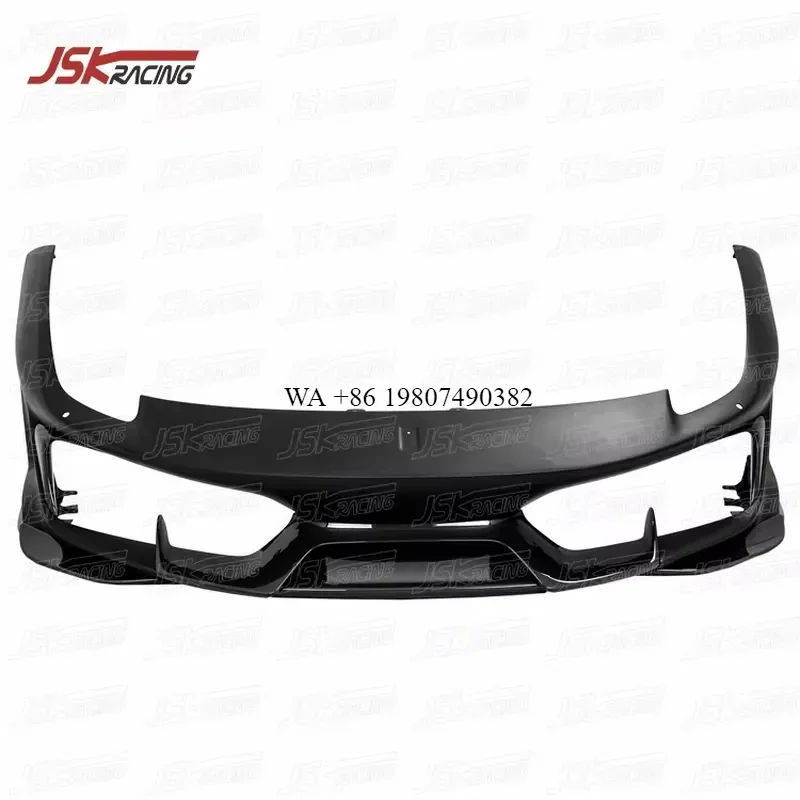 Wmwmnu Front Bumper for 488 Pista 2018-2020 OEM Style Half Carbon Fiber Body Kit Auto Parts Car Styling Accessories