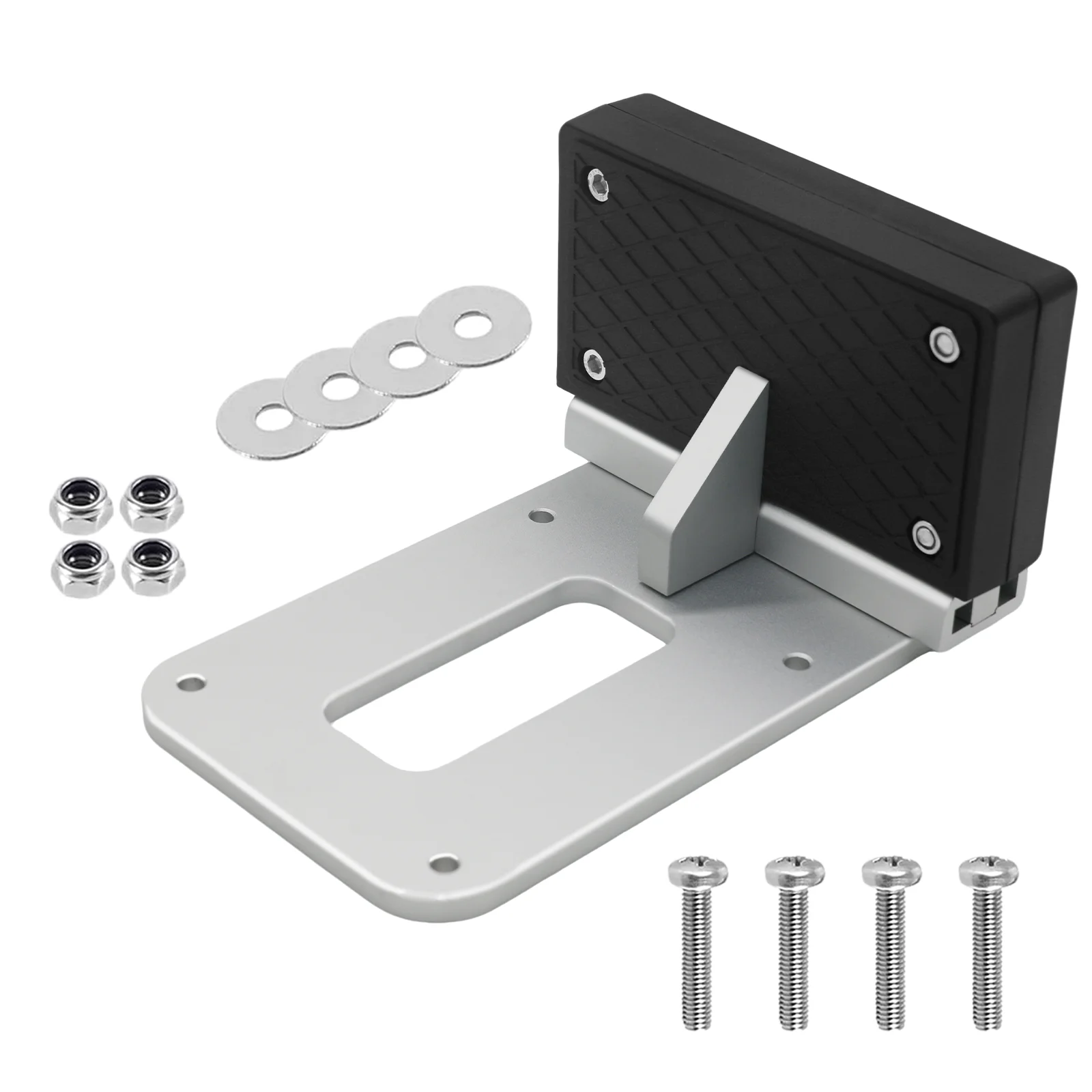 Universal Transom Trolling Motor Mount Mounting Bracket for Kayaks,Backing Plate Bracket for Clamp-on Electric Trolling Motors