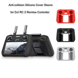 Anti-collision Silicone Cover Sleeve for DJI RC 2 Remote Controller for Mini 5 Pro Flip Mini 4 PRO/Air 3S/Air 3 Drone RC2 Case