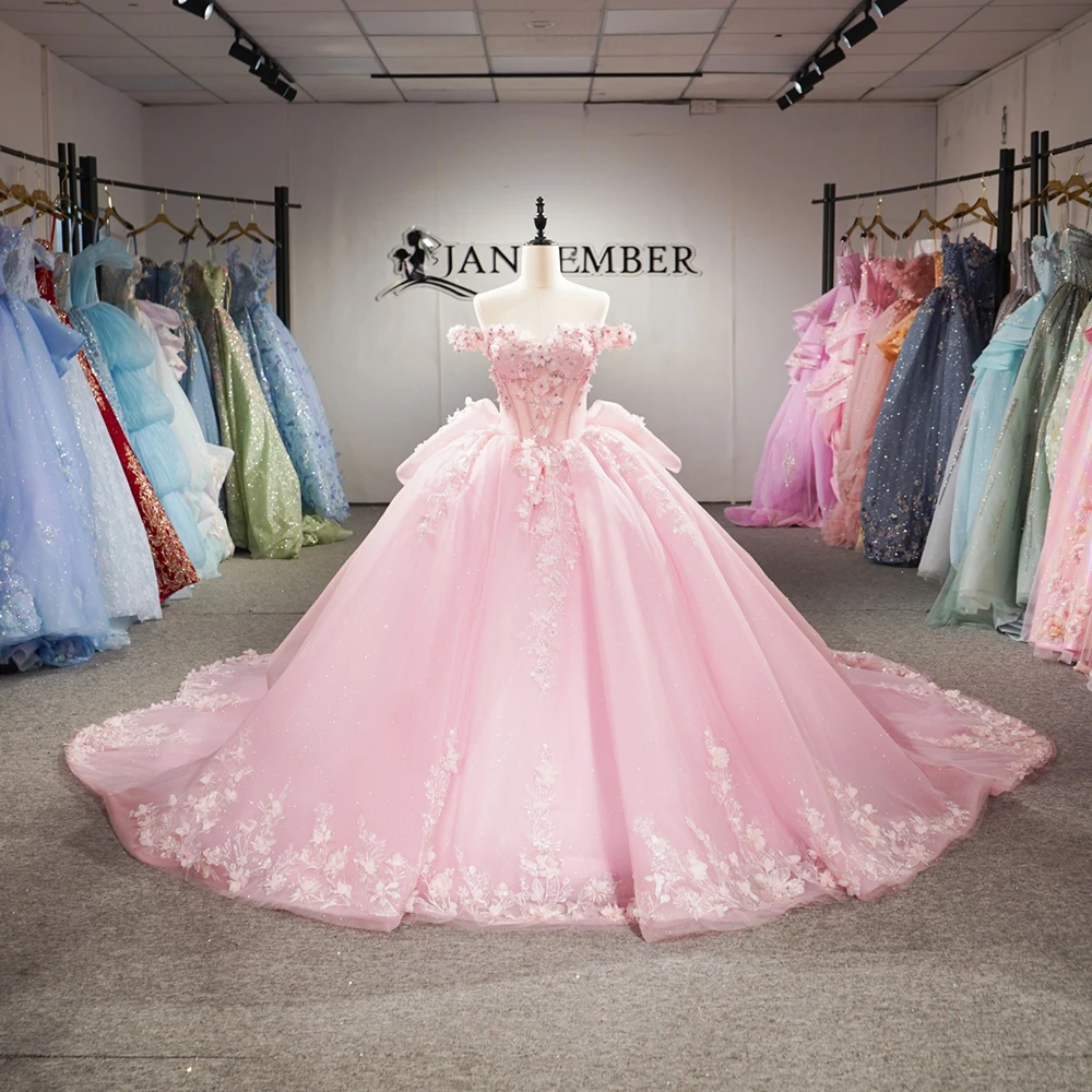 

Princess Ball Gown Quinceanera Dress Glitter Sequins Lace Sweet 16 Gown Customized Cap Sleeve Birthday Mexica vestidos de 15 año