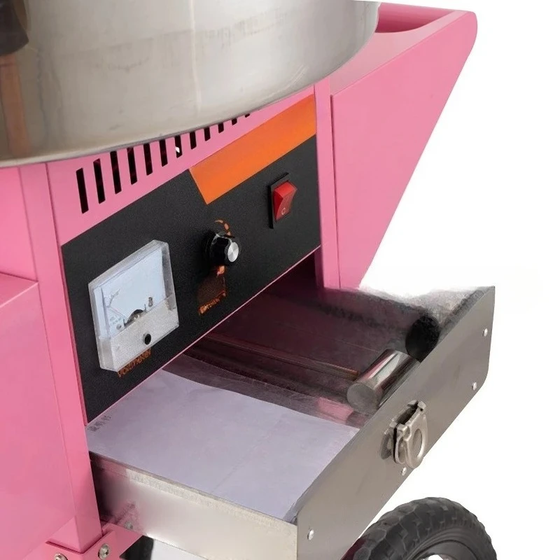 Commercial marshmallow machine electric marshmallow machine stall automatic wire drawing fancy