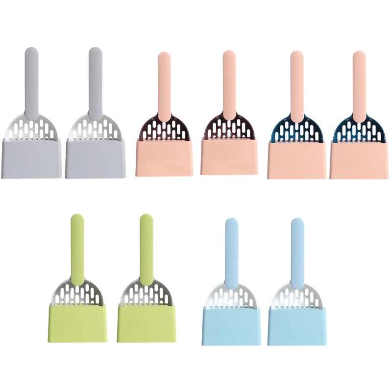 

Cat Litter Scoop Cat Litter Scoop With Base Cleaning Cat Litter Box Shovel Kitten Toilet Cleaning Tools Pet Supplies