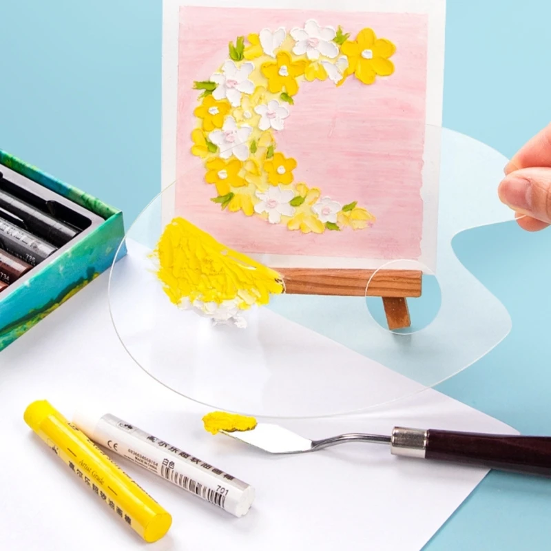 Acrylic Paint Clear Art Transparent Non-Stick Oil Paint