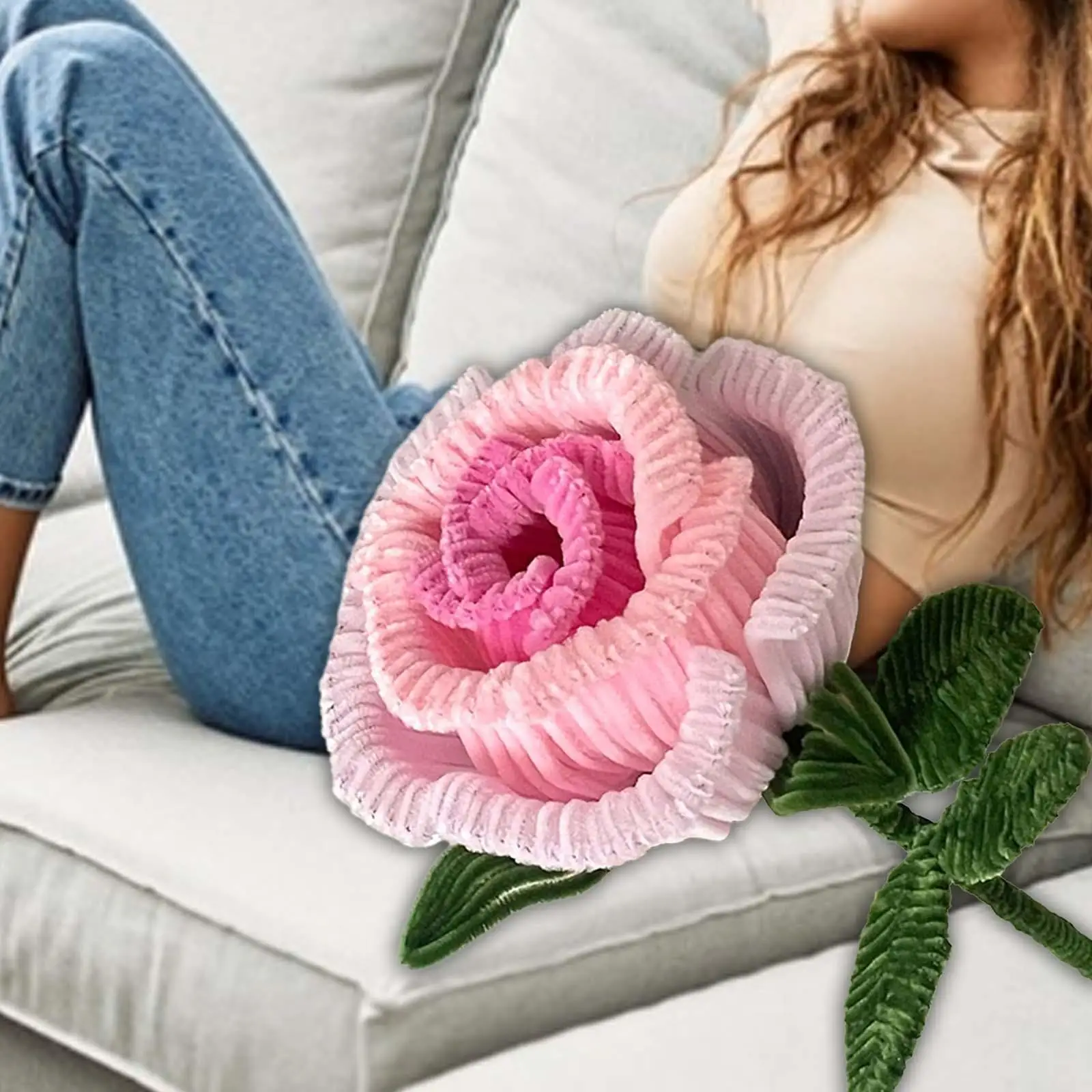 

Giant Twisted Flower Bouquet DIY Material Package Artificial