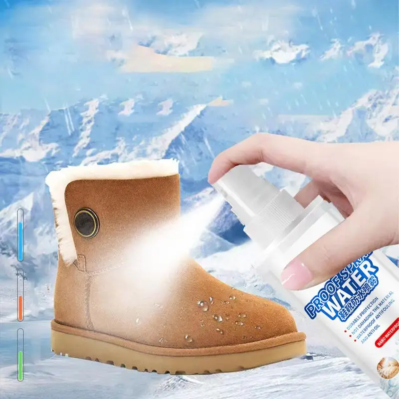 Rain And Stain Spray Shoes Protector Spray Spray Protector Leather Waterproof Waterproofing Suede Spray for Jacket Snow boots