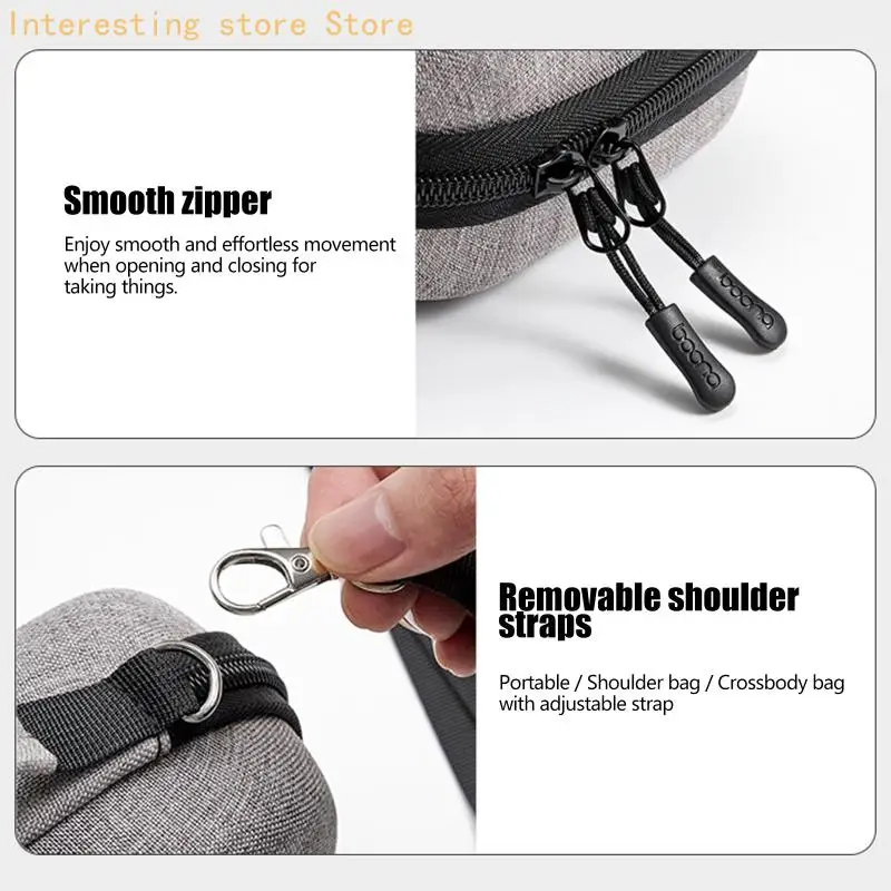 Large Capacity Electronic Gadget Pouches With Anti Dust Zippers And Soft Interior For Safe Storage Multipurpose Organizers 55KC