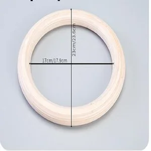 Nhẫn phòng tập thể dục bằng gỗ và gỗ di động, thiết bị tập thể dục, phòng tập thể dục, sức mạnh vai, nhà, đào tạo, crossfit, 1.1 8 Bộ dụng cụ thể dục tại nhà bán hàng chính - 5