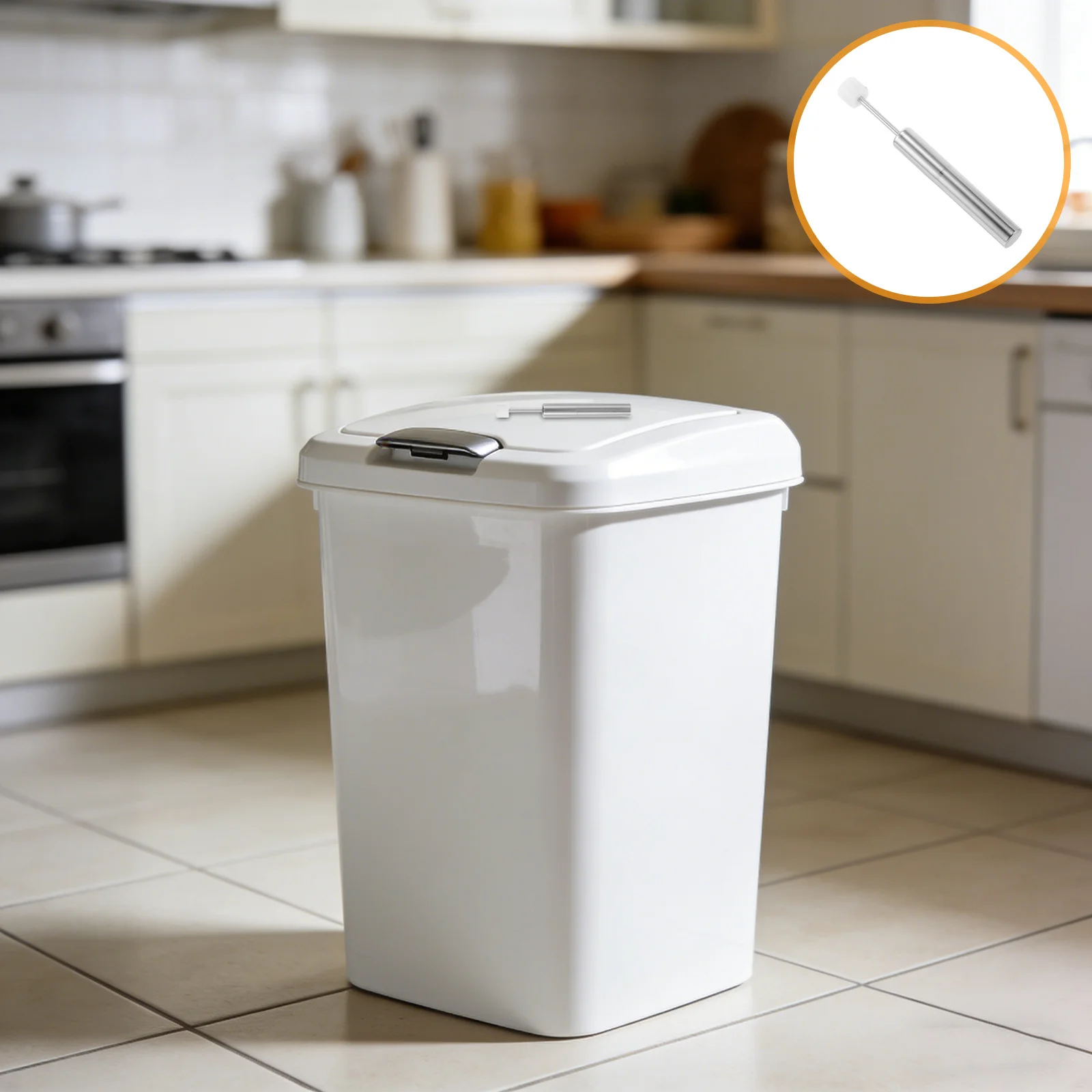 

4Pcs Trash Close Damper Hydraulic Piston Replacement for Kitchen Classification Garbage Lid Quiet Closing