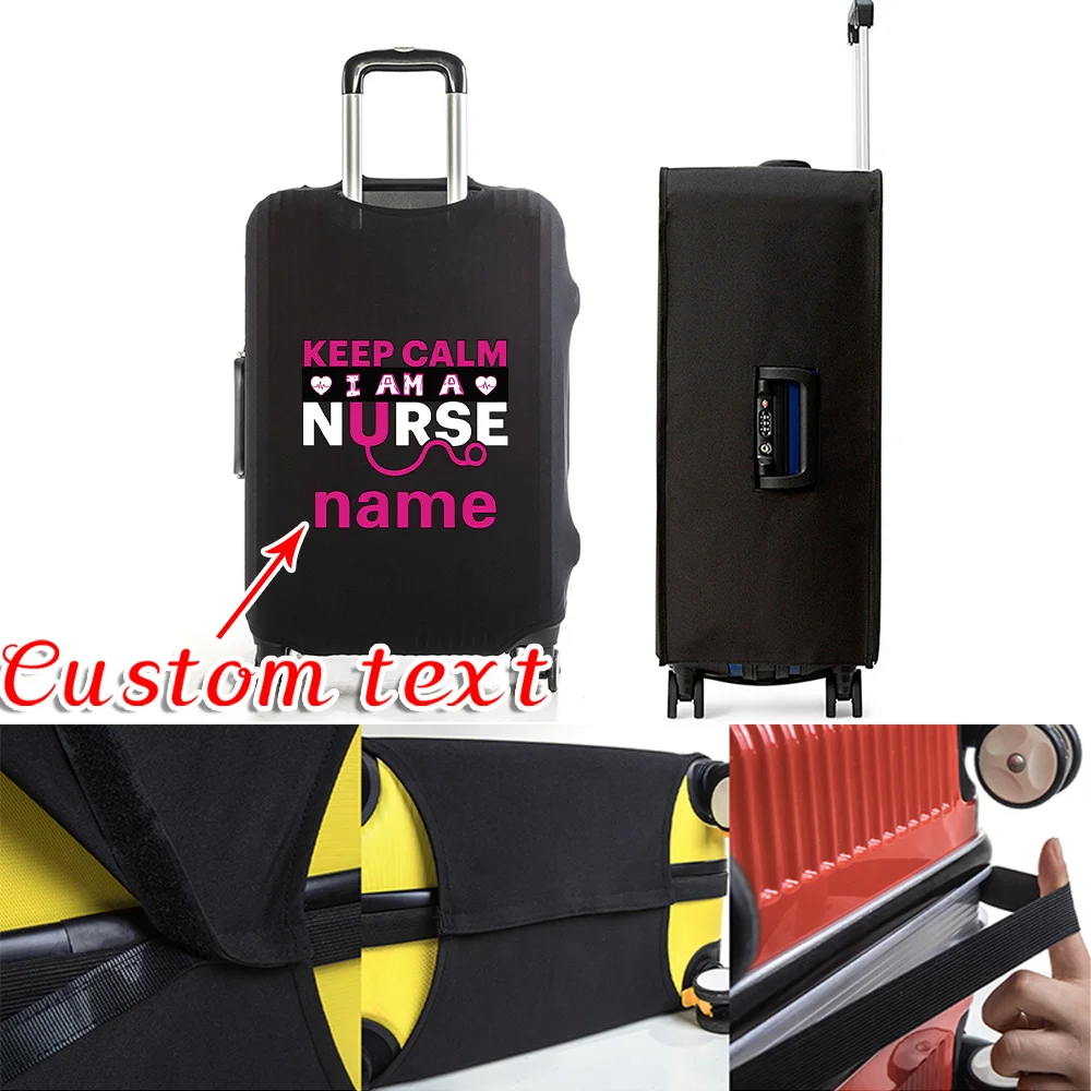 

Защитный чехол для багажа с индивидуальным дизайном, 18-32 дюйма, износостойкий, высококачественный, аксессуары для путешествий, несколько вариантов стиля