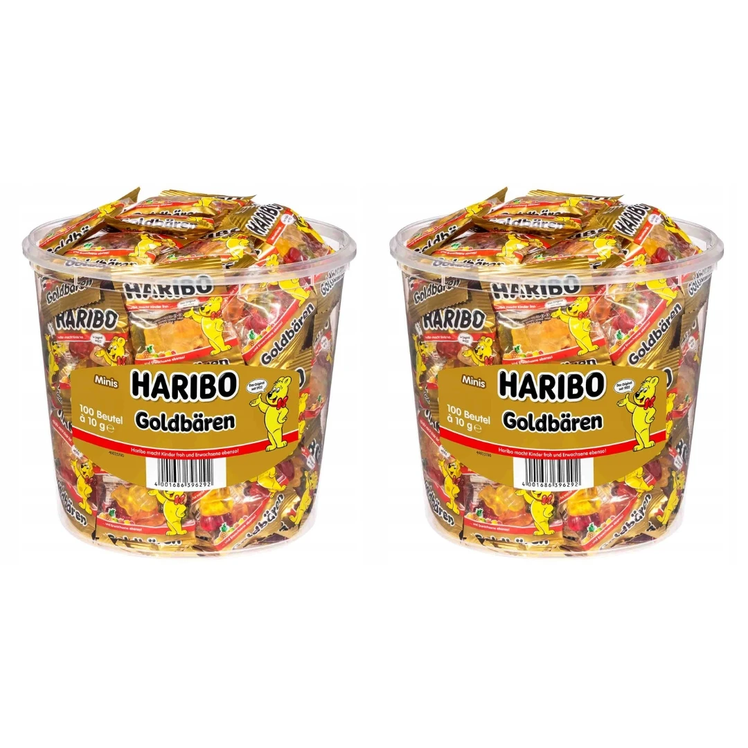 Goldbaren mini 200pts 2x1kg - Haribo