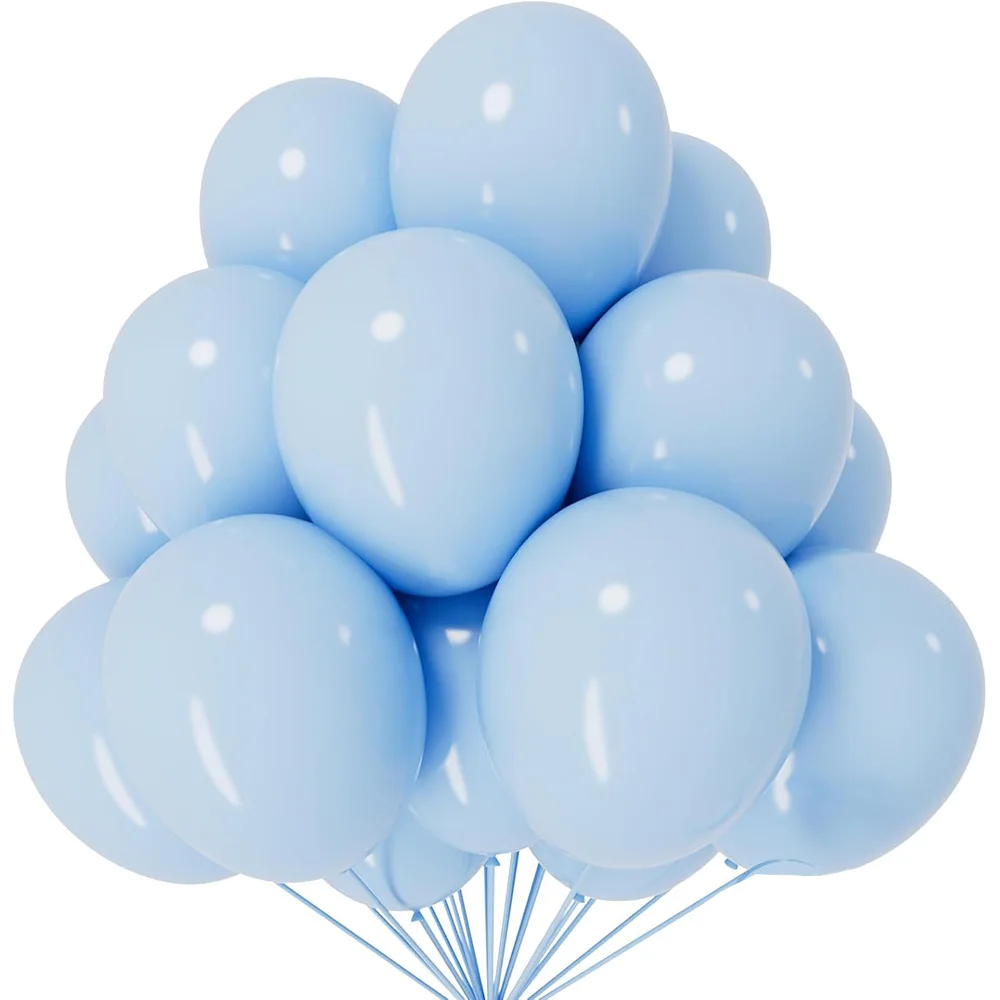 Blue Latex Balloon 12inch 5-100pcs/Pack for Wedding Birthday Party Baby Shower Engagement Anniversary Decoration Supplies Favors