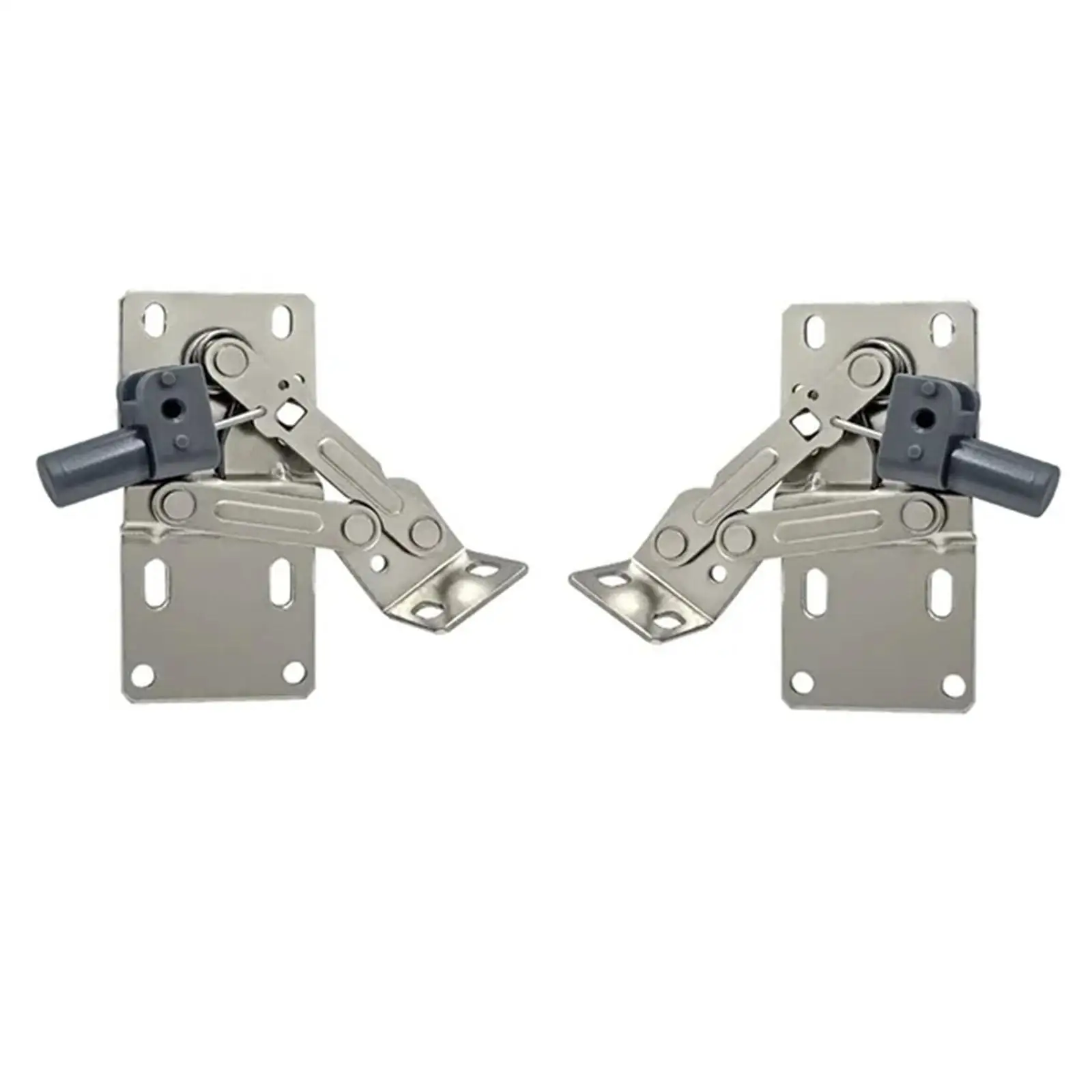 2x 1 Pair Soft Close Tip Out Tray Hinges Scissor Hinges Sturdy for Bathroom Door Cabinet Accessories Sink Hinges 45 Degrees Tilt