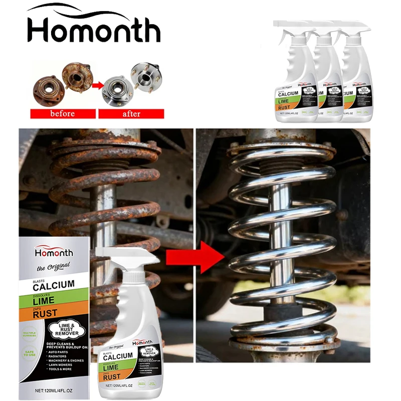 homonth-spray-desoxidante-120ml-para-limpeza-de-superficies-metalicas-de-cubos-de-roda-de-carro-Acido-citrico-desoxidante-domestico-e-industrial-limpador-geral-de-metais