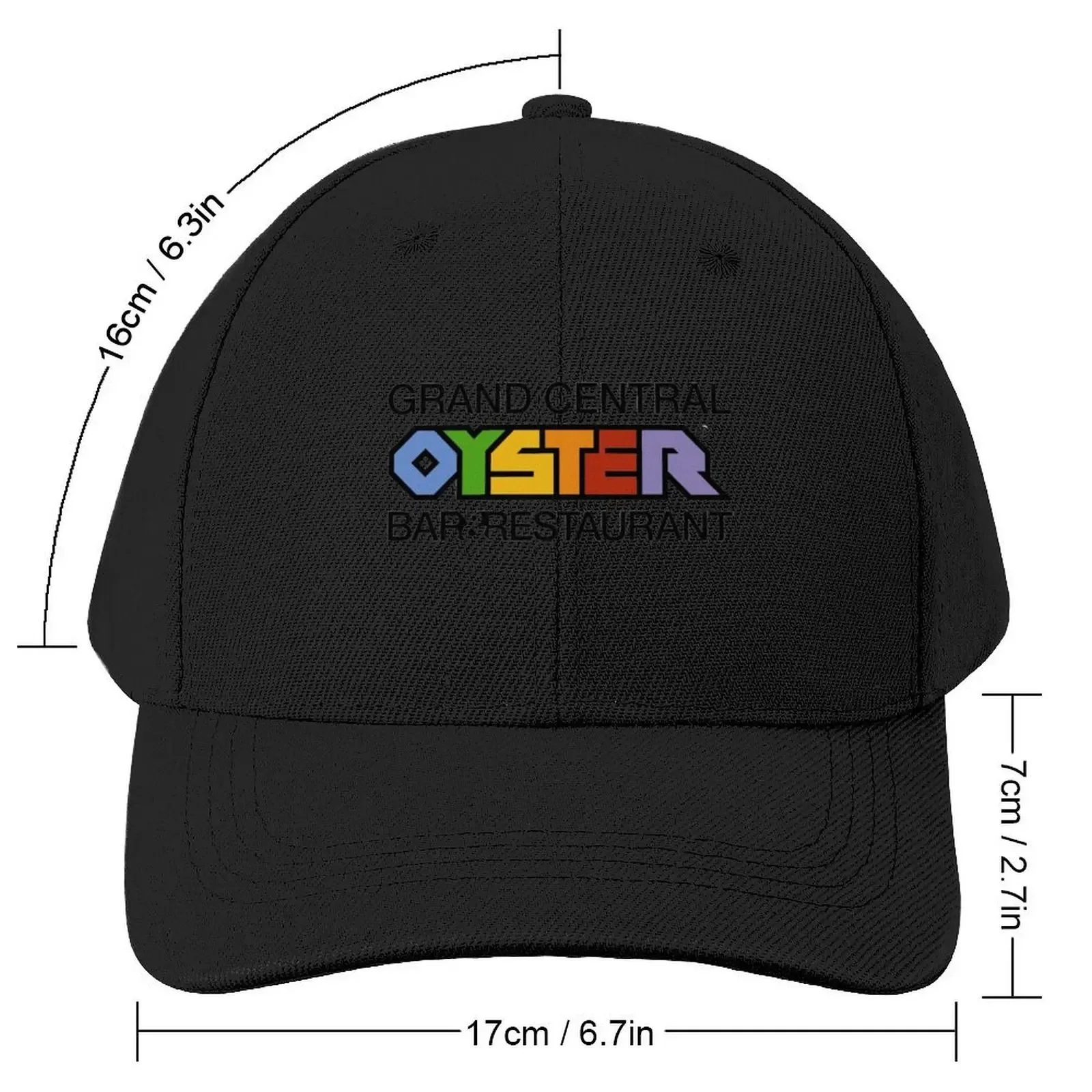 Oyster loving - Grand Central Oyster Bar Baseball Cap Vintage Hat Man Luxury derby hat Beach Outing Boy Child Women's