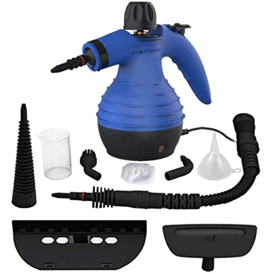 Handheld Pressurized Steam Cleaner with Accessories