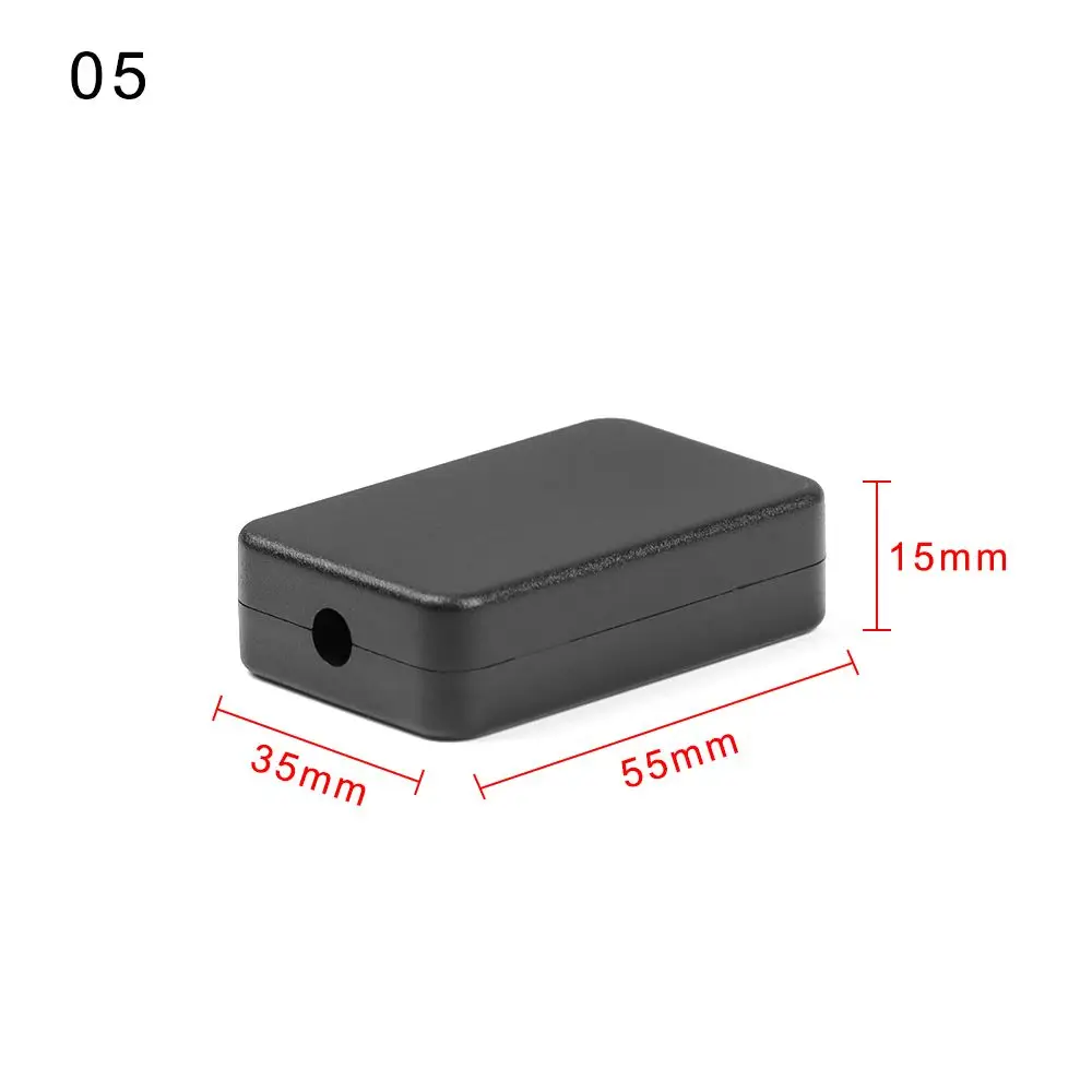 Black ABS Plastic DIY Electronic Project Box Waterproof Cover Project Instrument Case Enclosure Boxes