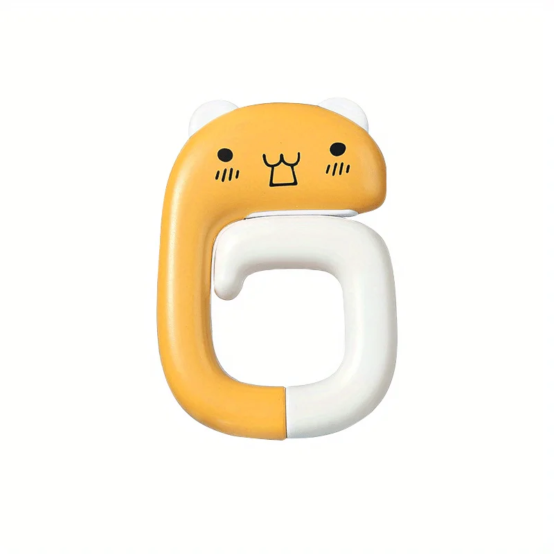 Portable Travel Handbag Hanger Hook, Stretchable Anti-slip Desktop Bag Holder, Cute Plastic Fashion Hook for Daily Outdoor Use
