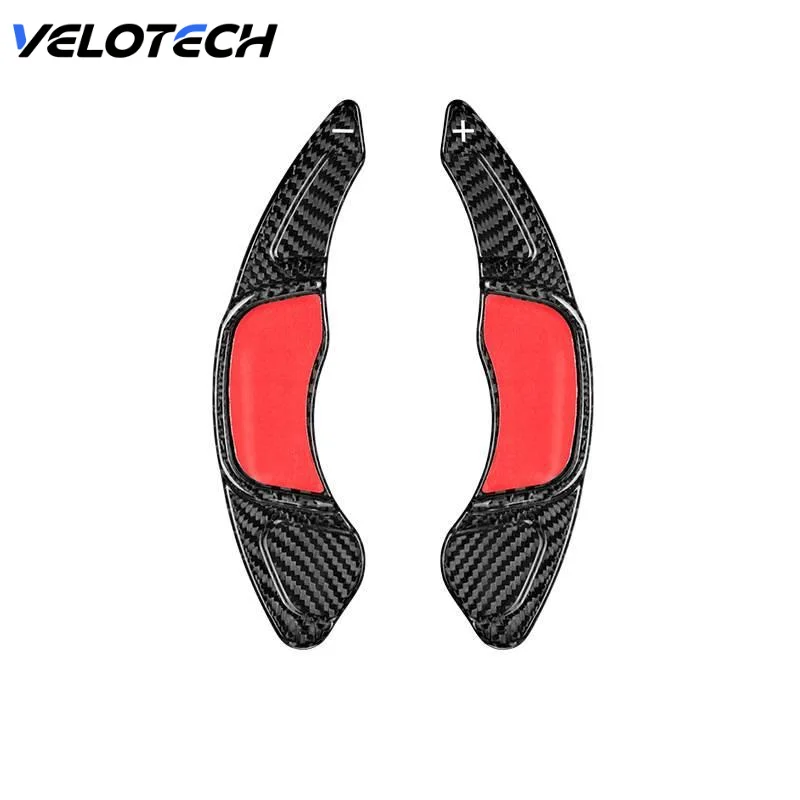 

Для Golf 7 Scirocco GLI Lamando Polo настоящее углеродное волокно 2 шт./лот автомобильный руль переключения передач удлинитель переключения передач замена