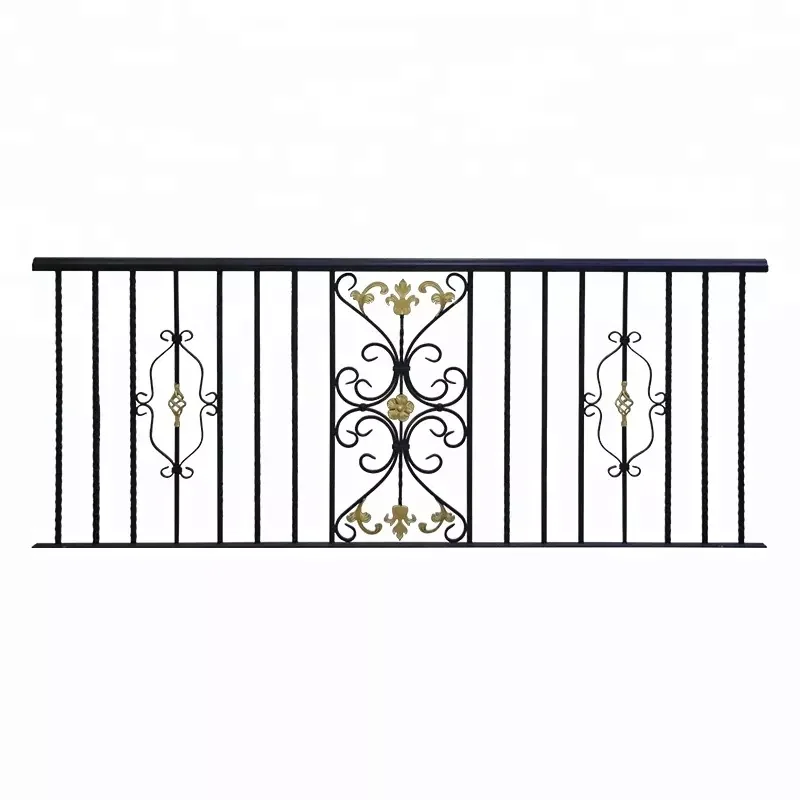 Customization Hot Sale Balustrades Iron Grill Balcony Railing Design Handrails